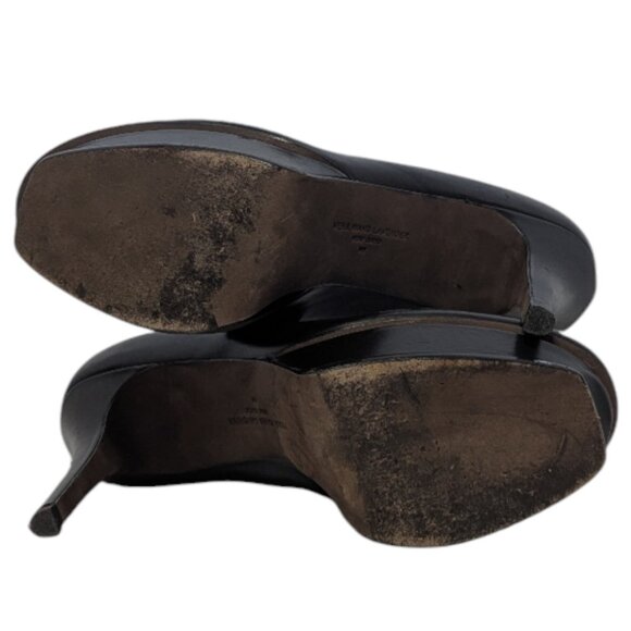 Vera Wang Lavender Platform Heels - Picture 6 of 10